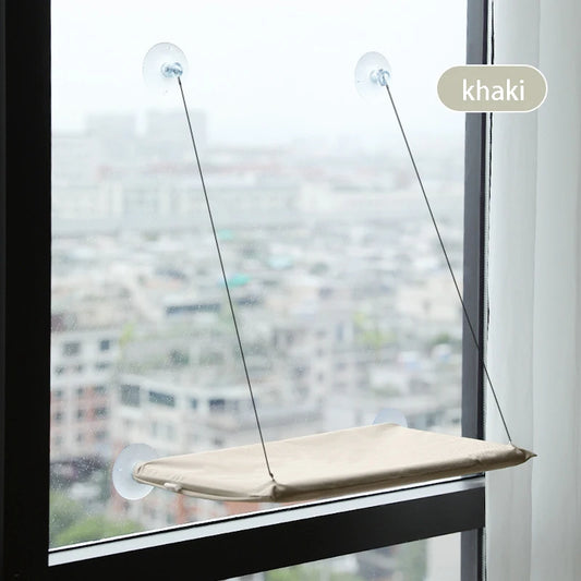 SunBasker Window Hammock – The Ultimate Sunny Seat for Cats Who Love to Lounge